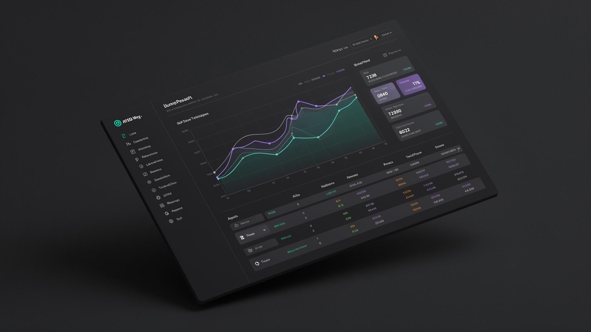 Dashboard ERP enterprise